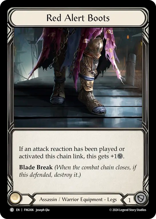 Red Alert Boots - Image 1