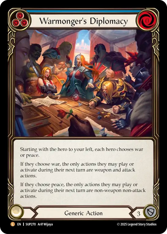 Warmonger's Diplomacy - Image 1