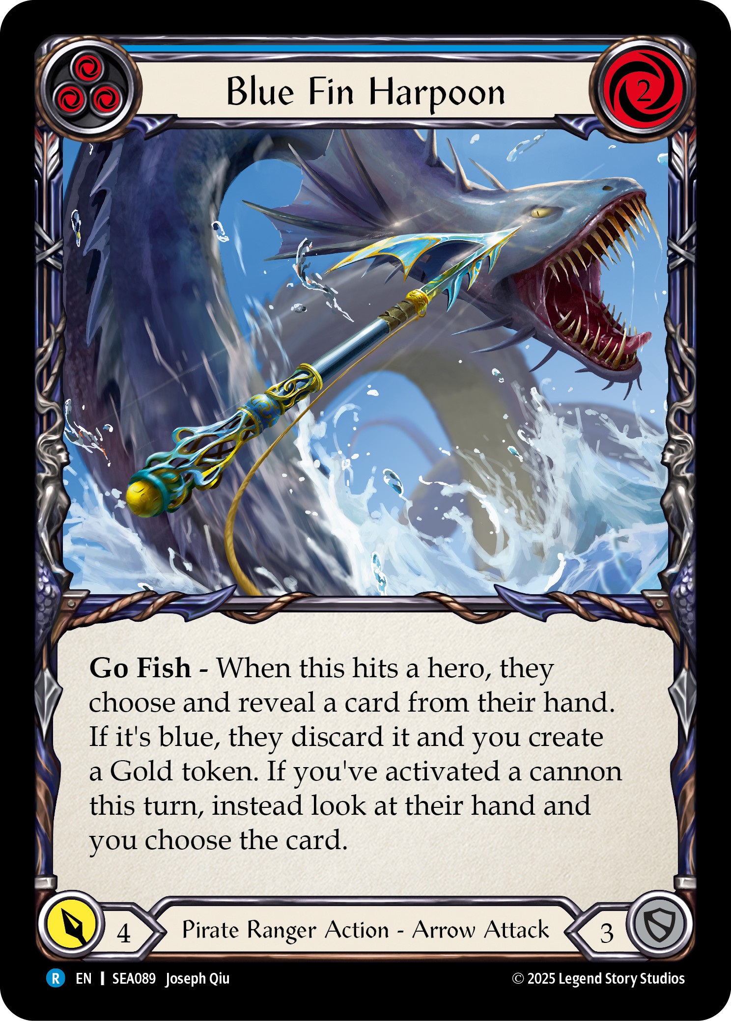 Blue Fin Harpoon - Image 1