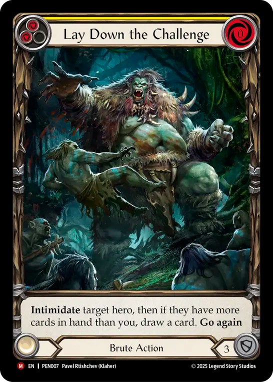 Lay Down the Challenge - Image 1