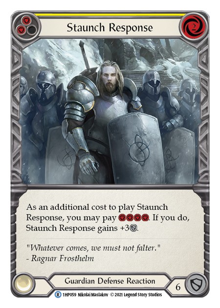 Staunch Response - Image 1
