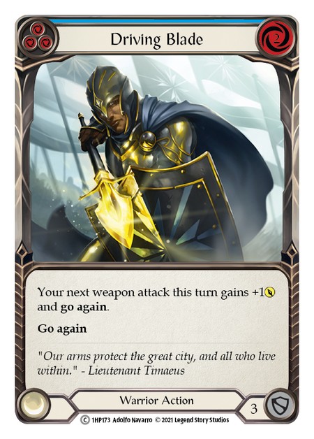 Driving Blade - Image 1