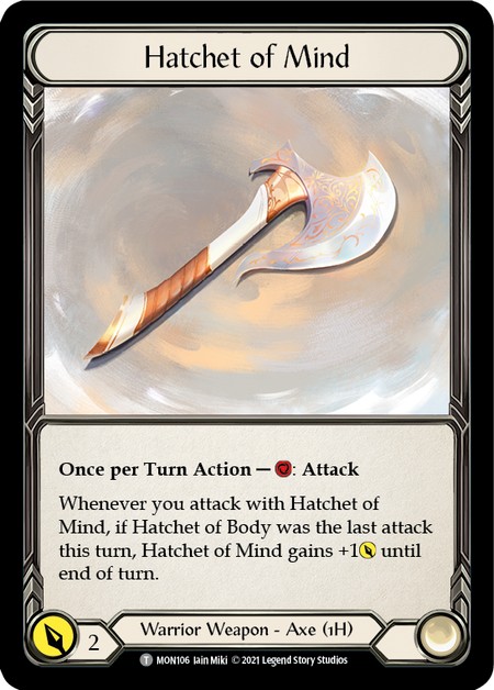 Hatchet of Mind - Image 1