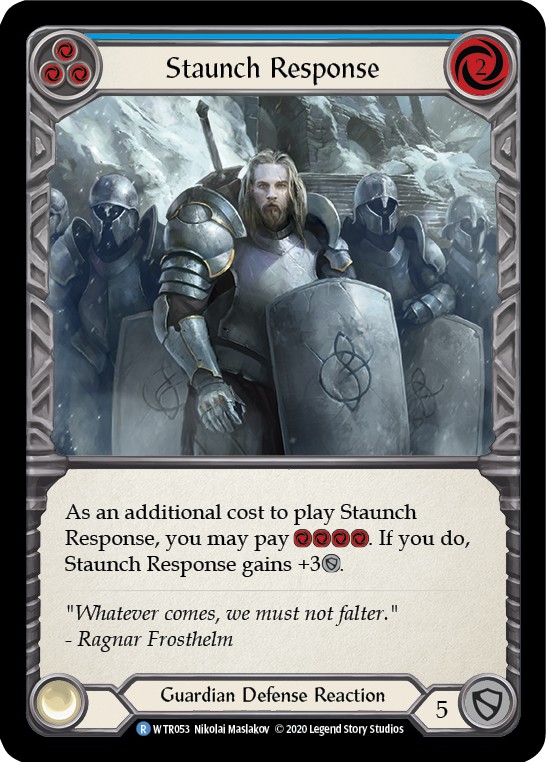Staunch Response - Image 1
