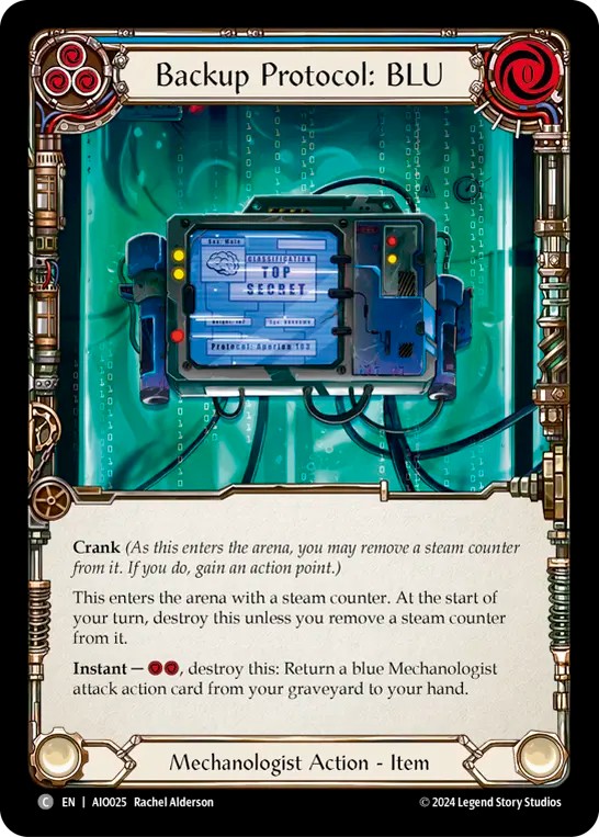 Backup Protocol: BLU - Image 1