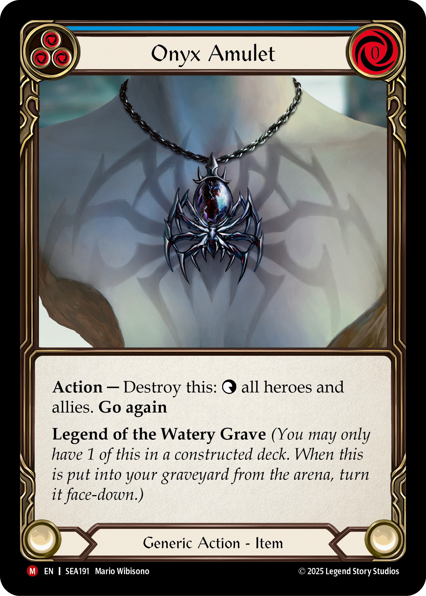 Onyx Amulet - Image 1