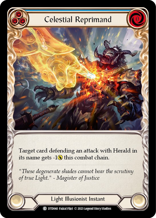Celestial Reprimand - Image 1