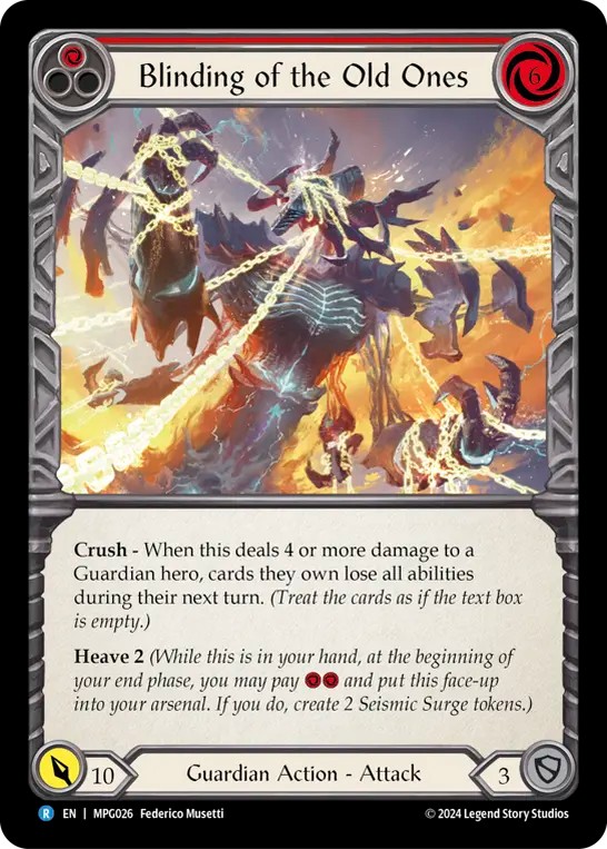 Blinding of the Old Ones - Image 1