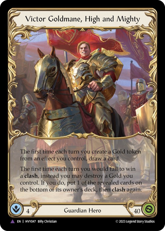 Victor Goldmane, High and Mighty - Image 1