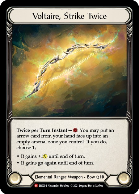Voltaire, Strike Twice - Image 1