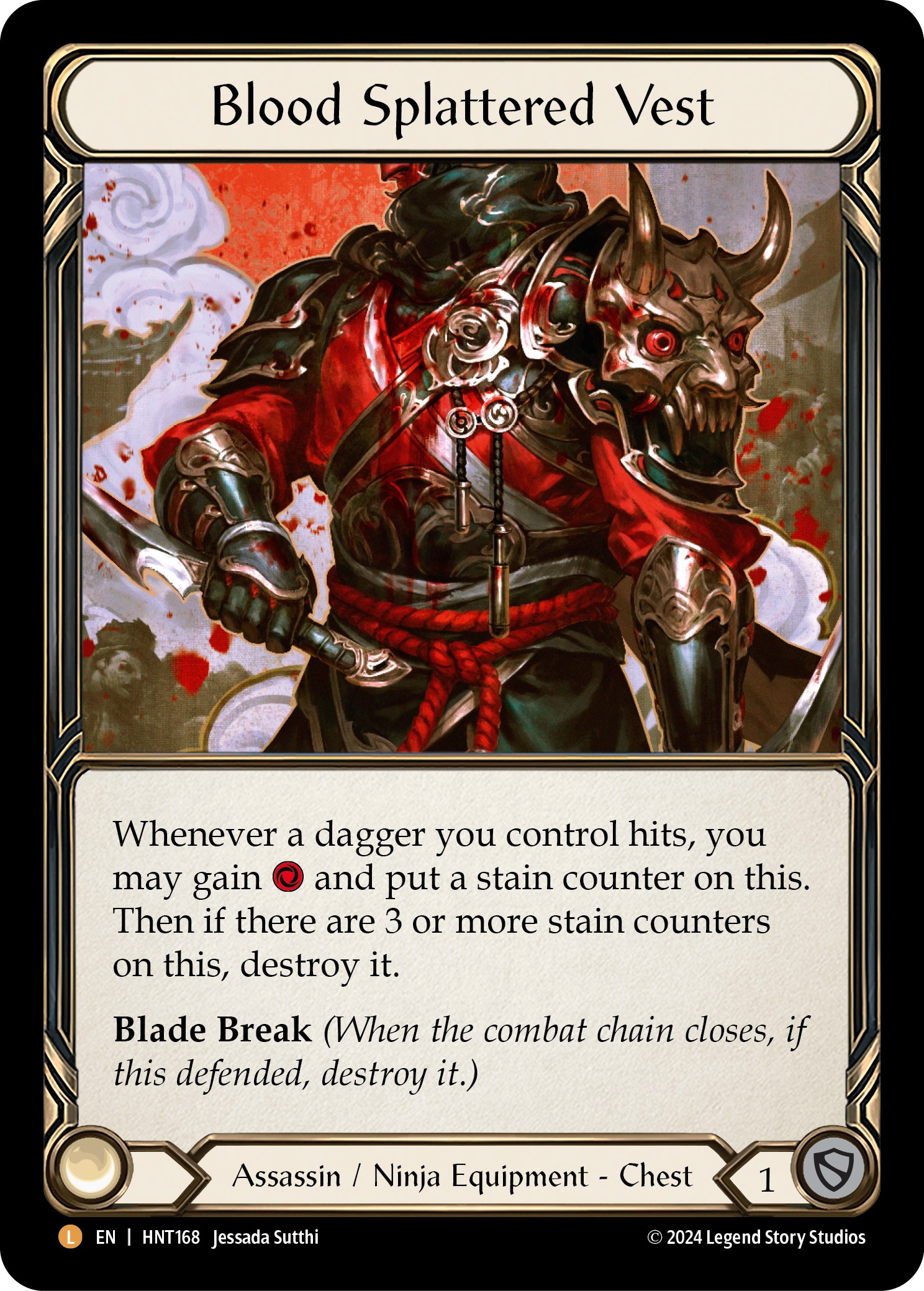 Blood Splattered Vest - Image 1