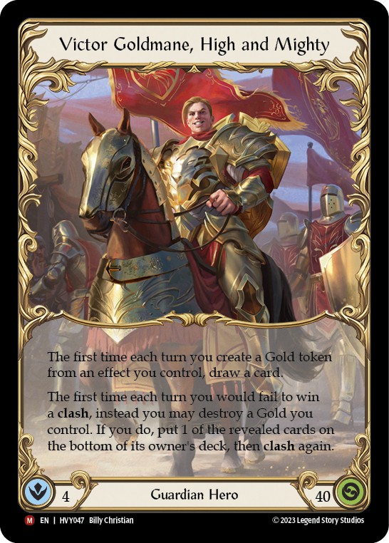 Victor Goldmane, High and Mighty - Image 1