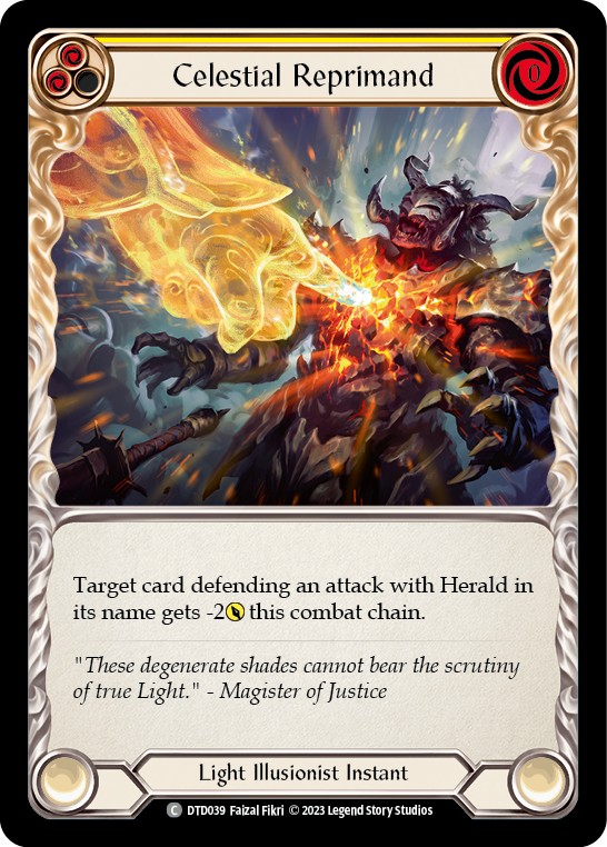 Celestial Reprimand - Image 1