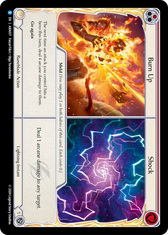 Burn Up // Shock - Image 1