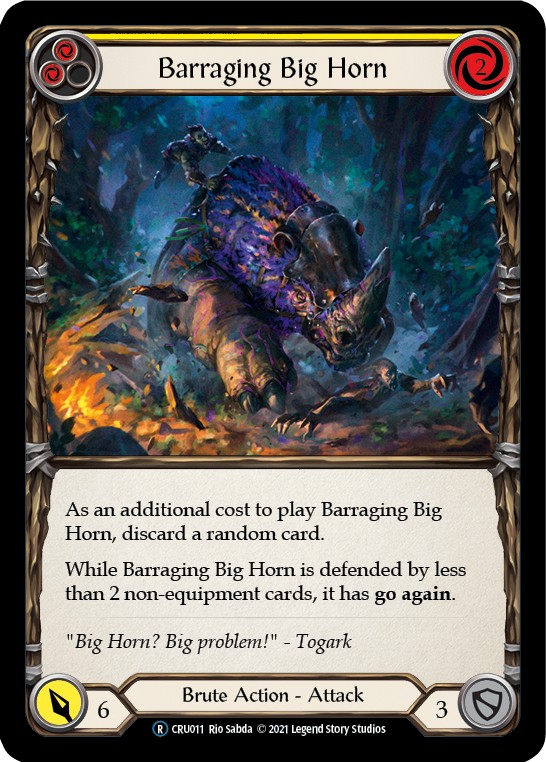 Barraging Big Horn - Image 1