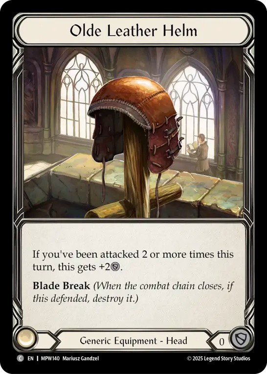 Olde Leather Helm - Image 1
