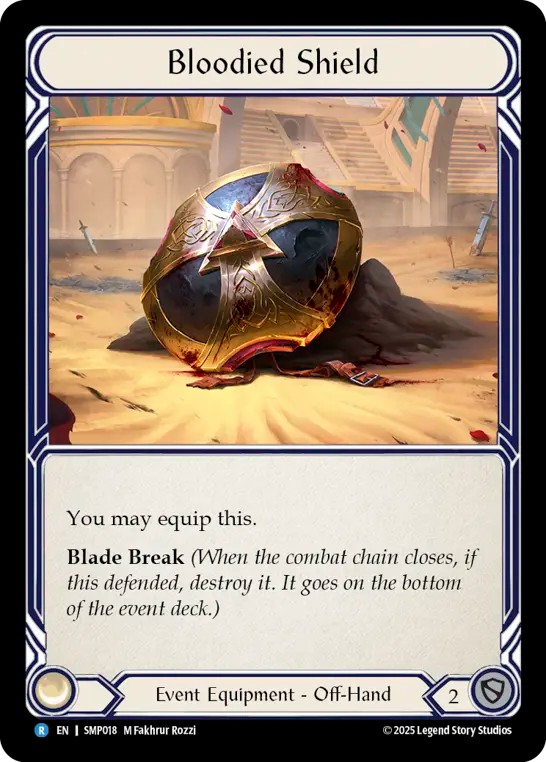 Bloodied Shield - Image 1