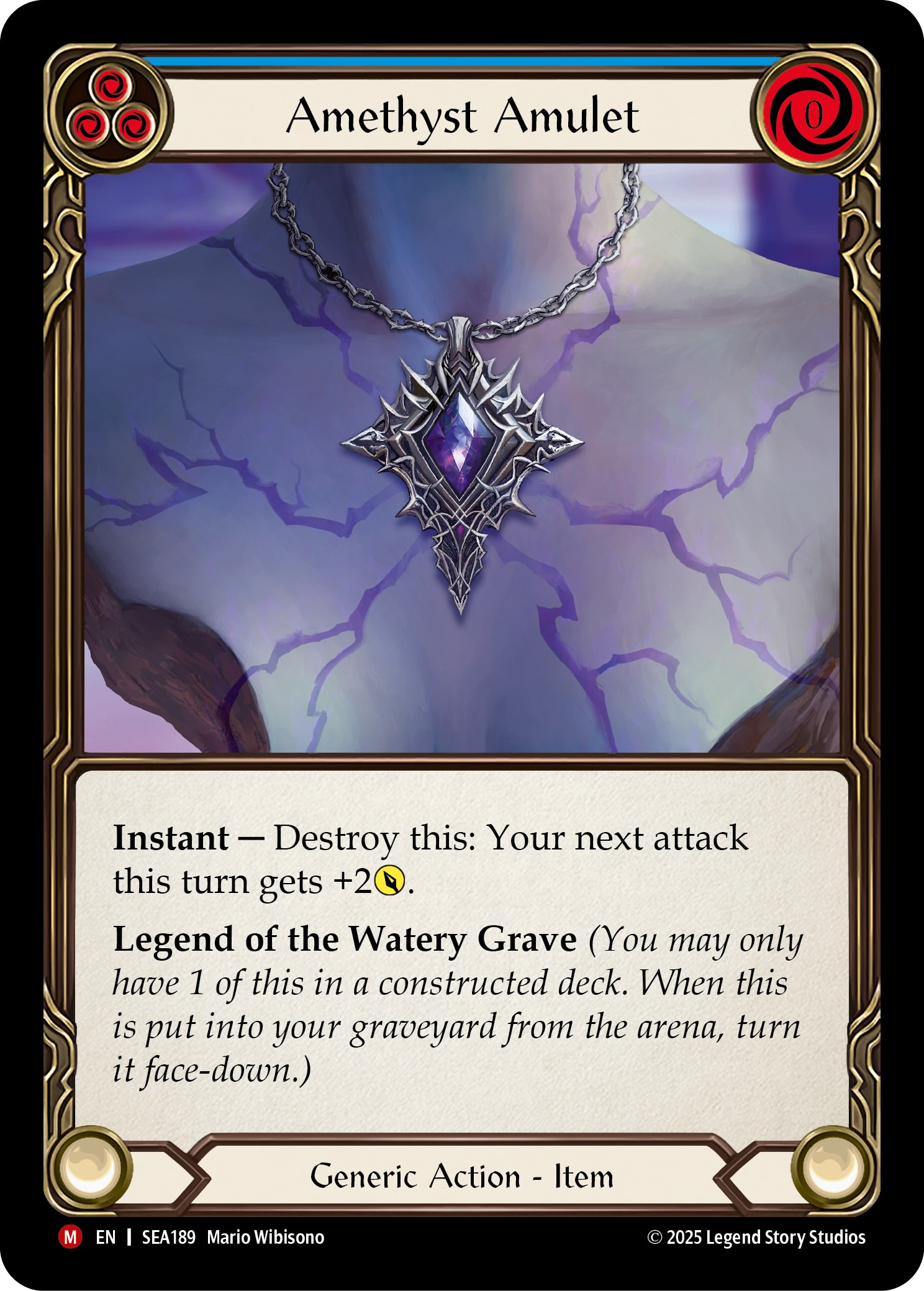 Amethyst Amulet - Image 1
