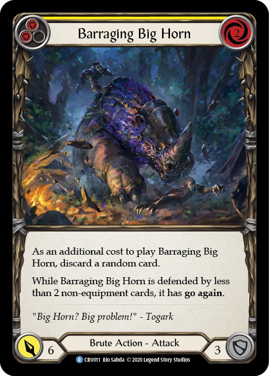 Barraging Big Horn - Image 1