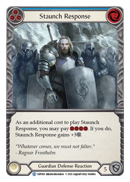 Staunch Response - Image 1