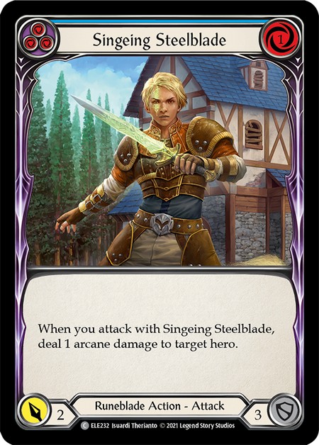Singeing Steelblade - Image 1