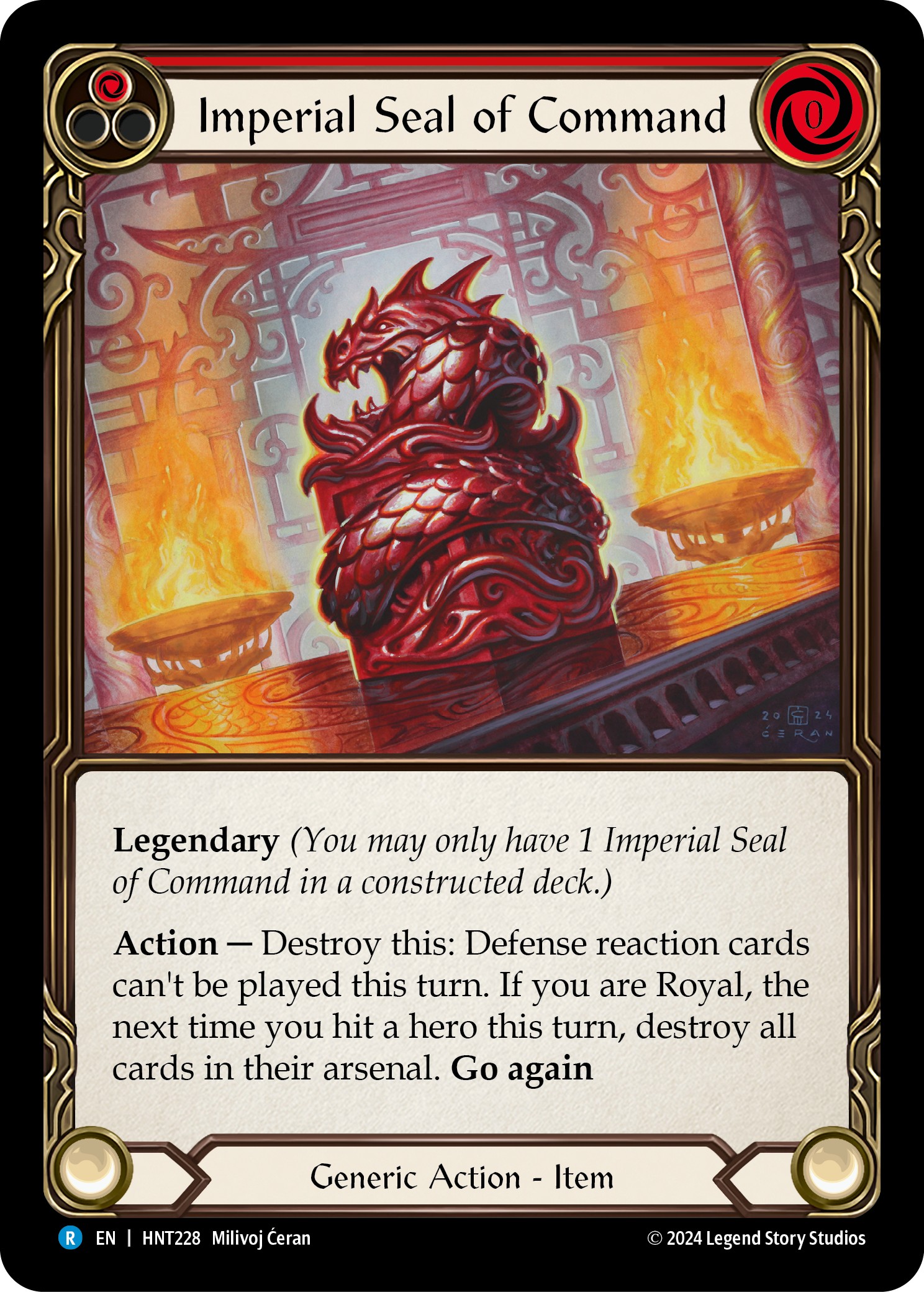 Imperial Seal of Command - Image 1