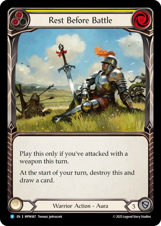Rest Before Battle - Image 1