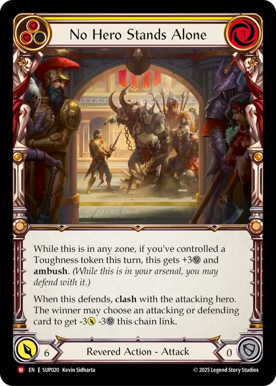 No Hero Stands Alone - Image 1