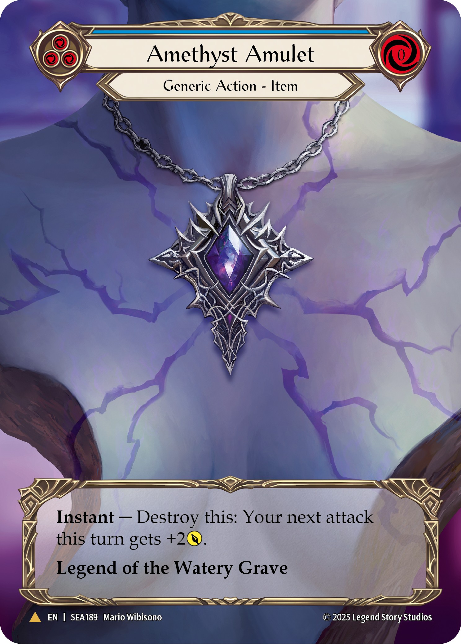 Amethyst Amulet - Image 1