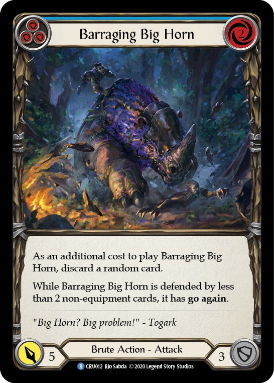 Barraging Big Horn - Image 1