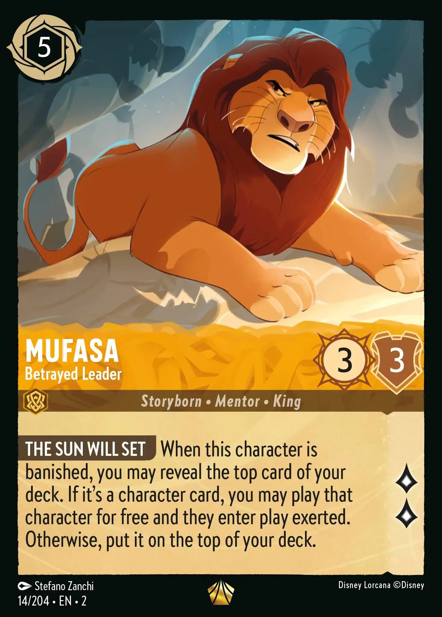Mufasa - Betrayed Leader - Image 1