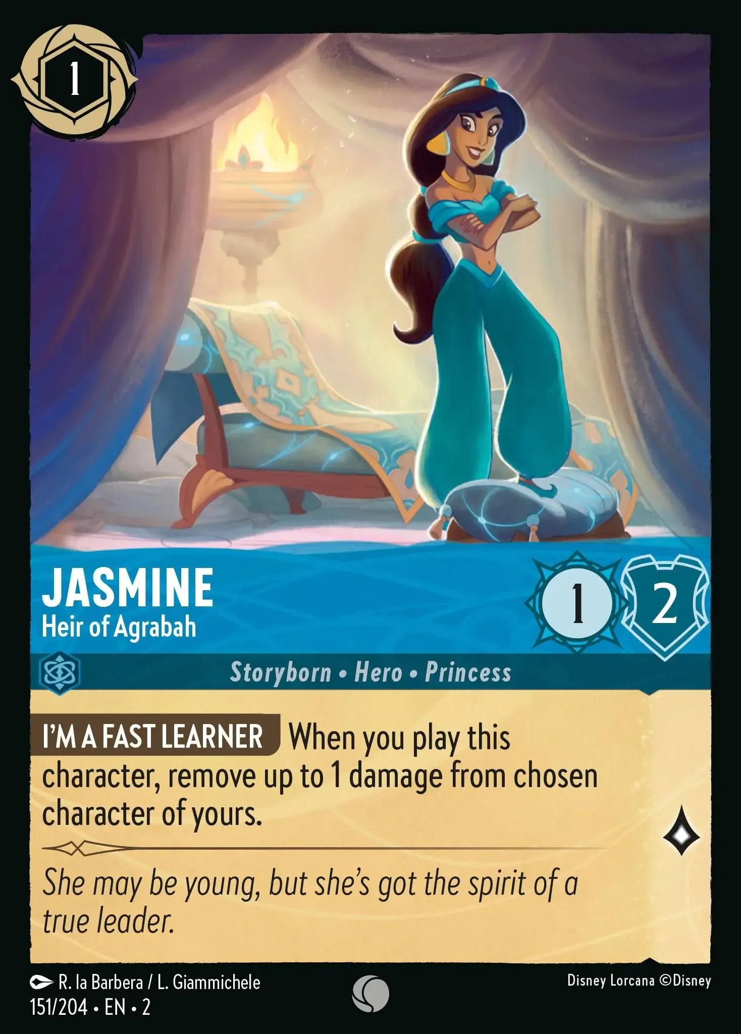 2023 Disney Lorcana Rise of the Floodborn 2023 Disney Lorcana Rise of the Floodborn #151 trading card