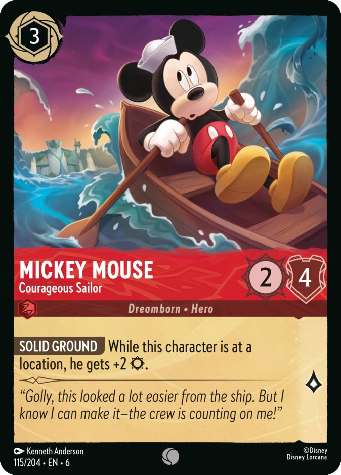 Mickey Mouse - Courageous Sailor - Image 1