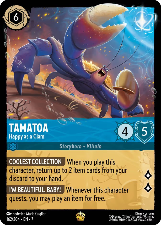 Tamatoa - Happy as a Clam - Image 1