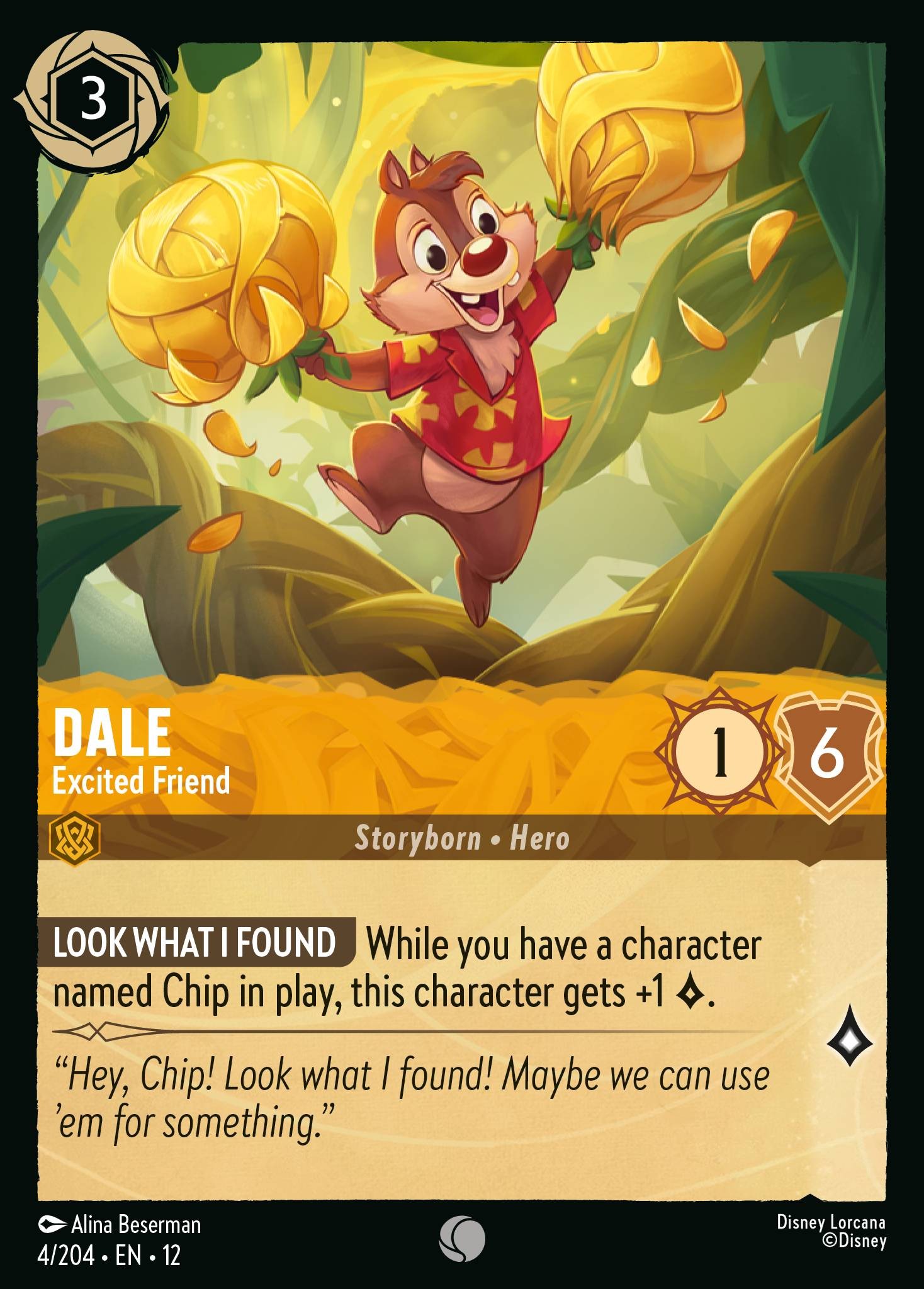 Dale - Excited Friend (Common · Normal)