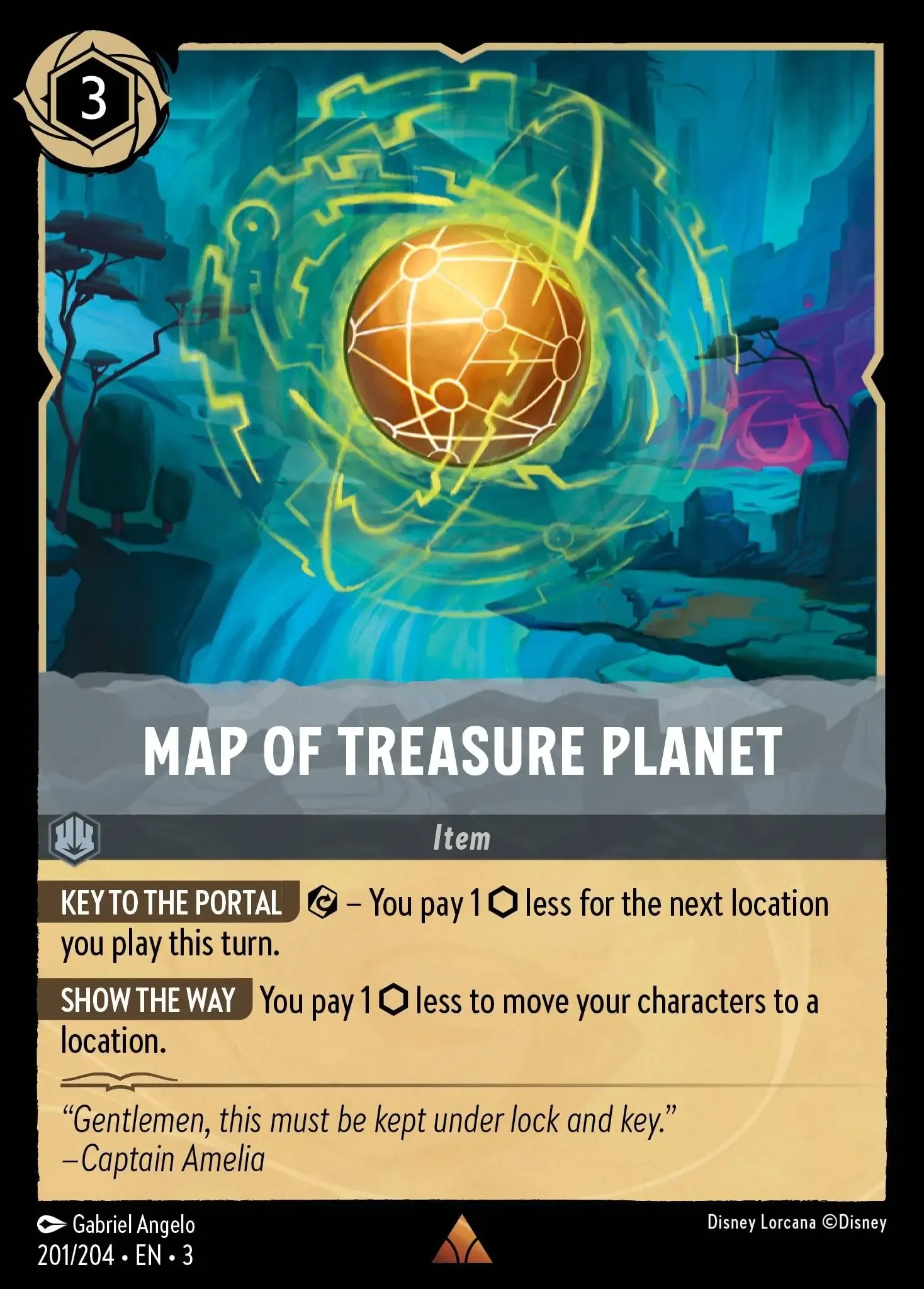 Map of Treasure Planet - Image 1