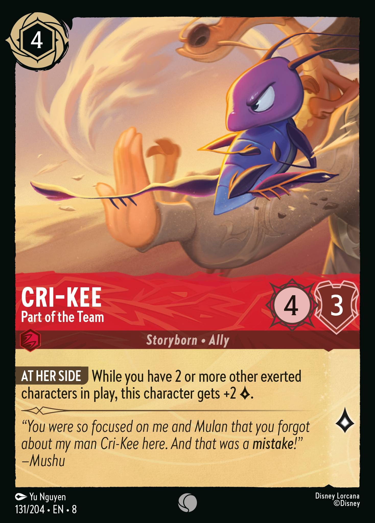 Cri-Kee - Part of the Team - Image 1