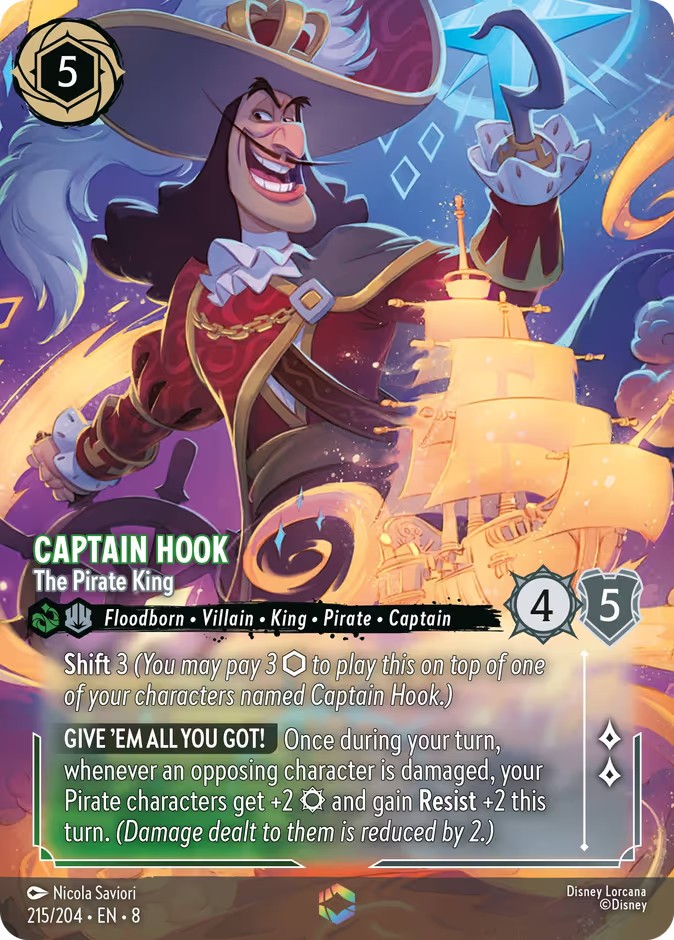 2025 Disney Lorcana Reign of Jafar 2025 Disney Lorcana Reign of Jafar #215 trading card