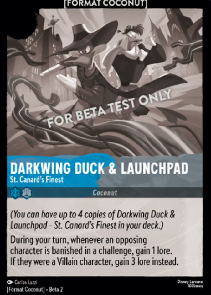 Darkwing Duck & Launchpad - "St. Canard's Finest" - Image 1