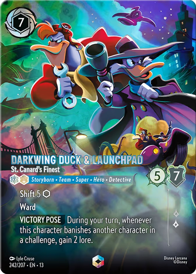 Darkwing Duck & Launchpad - St. Canard's Finest - Image 1
