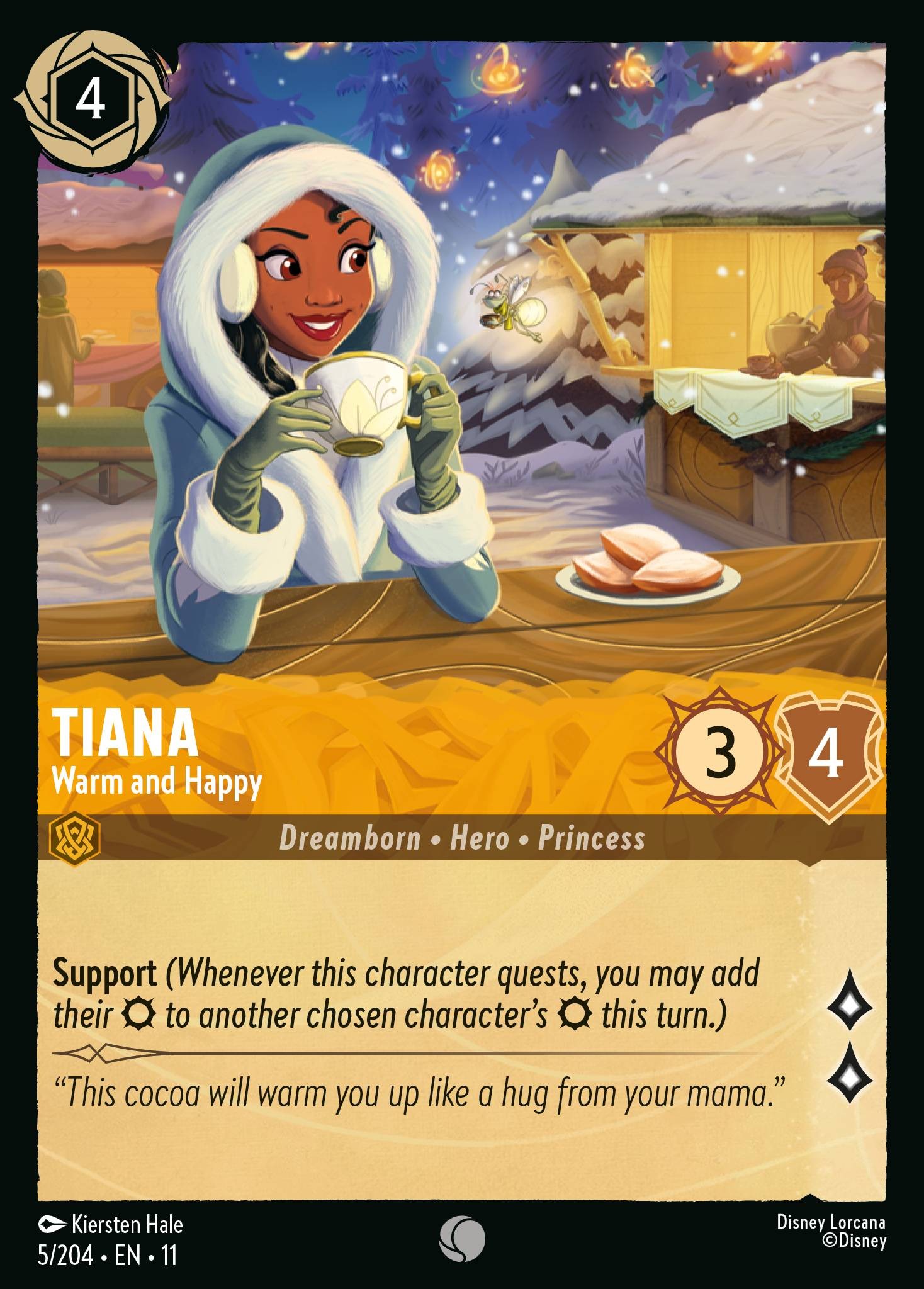 2026 Disney Lorcana Winterspell 2026 Disney Lorcana Winterspell #5 trading card