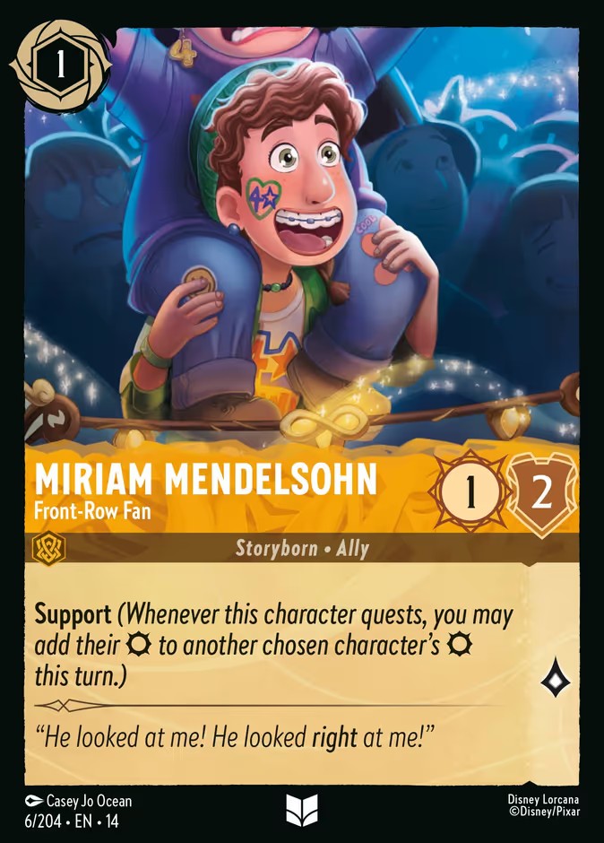 Miriam Mendelsohn - Front-Row Fan - Image 1