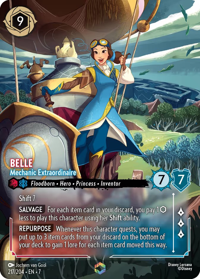 2025 Disney Lorcana Archazia's Island 2025 Disney Lorcana Archazia's Island #217 trading card
