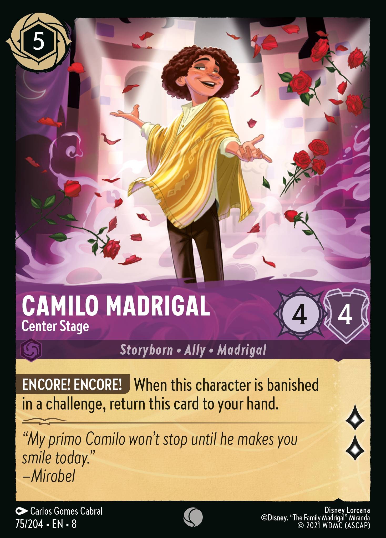 Camilo Madrigal - Center Stage - Image 1