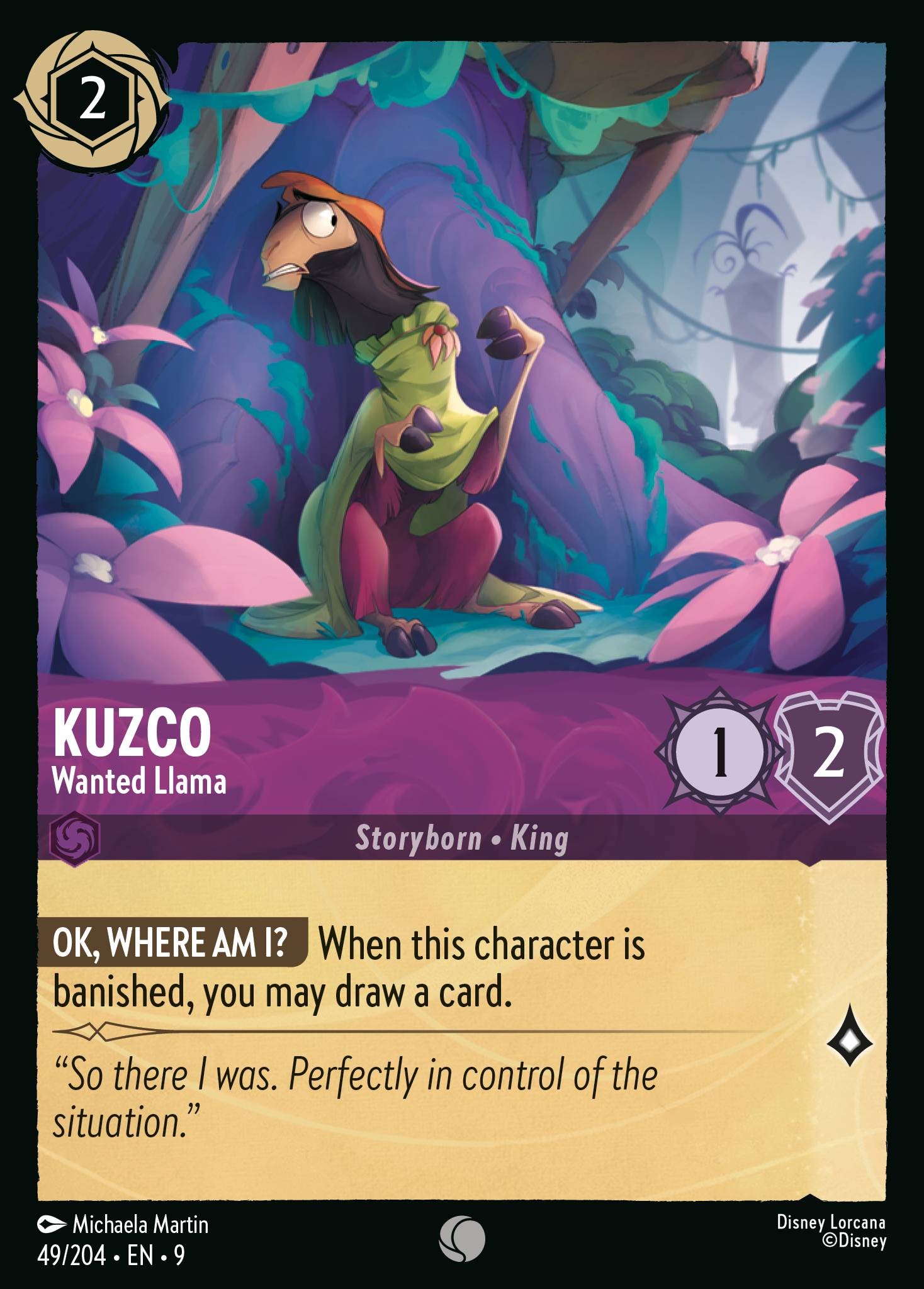 2025 Disney Lorcana Fabled 2025 Disney Lorcana Fabled #49 trading card