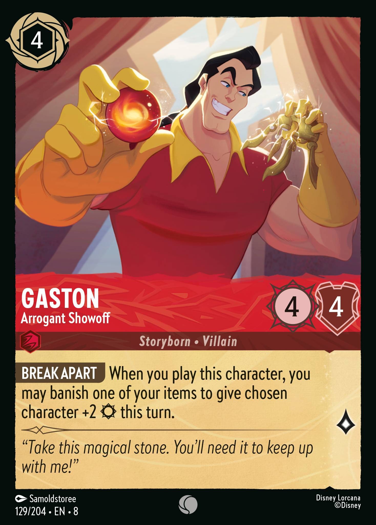 Gaston - Arrogant Showoff - Image 1