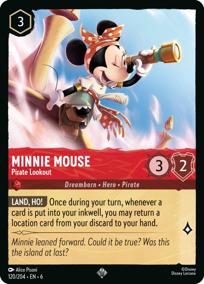 2024 Disney Lorcana Azurite Sea 2024 Disney Lorcana Azurite Sea #120 trading card