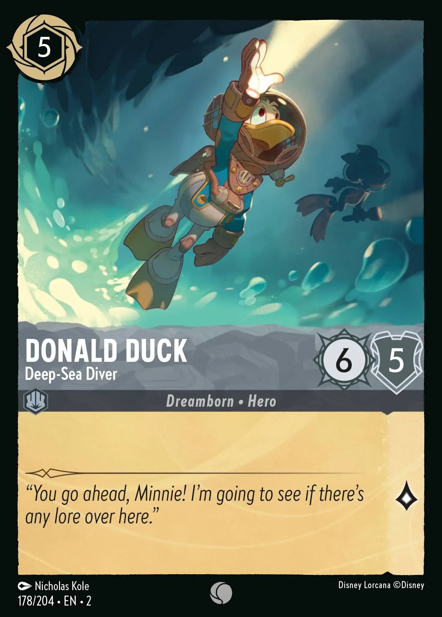 Donald Duck - Deep-Sea Diver - Image 1