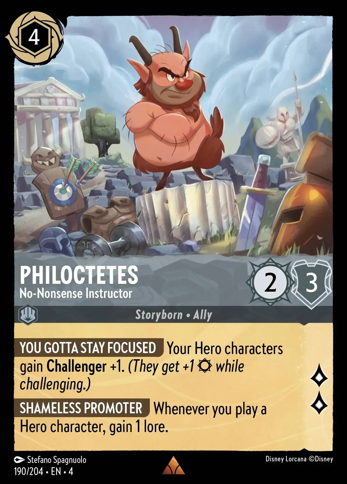 Philoctetes - No-Nonsense Instructor - Image 1