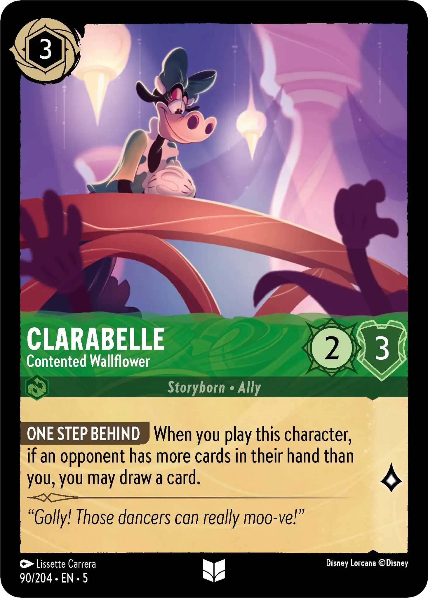 Clarabelle - Contented Wallflower - Image 1